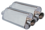 Universal Muffler - Stainless